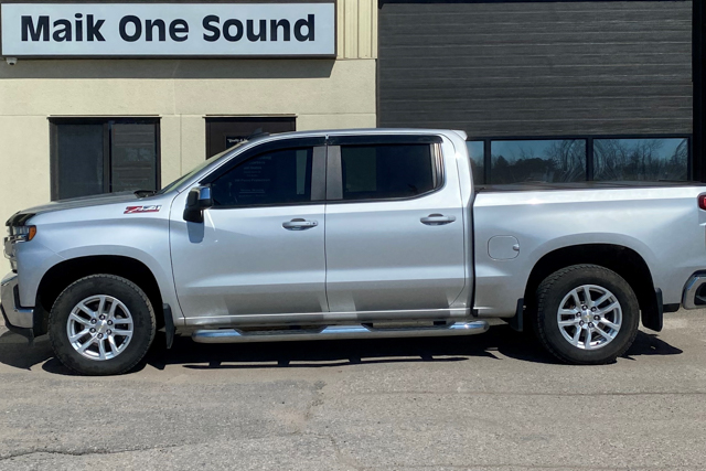 2021 Chevrolet Silverado with professional window tint in North Bay